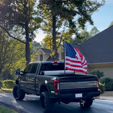 Load image into Gallery viewer, GloryPoleCo Square B&W-Style Gooseneck Mount