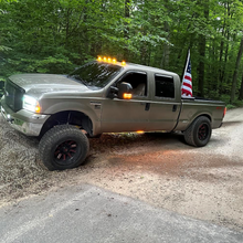 Load image into Gallery viewer, GloryPoleCo Square B&W-Style Gooseneck Mount