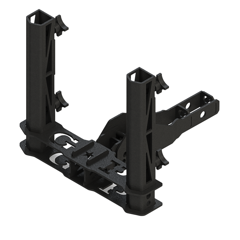 GloryPoleCo 2 Pole Rear Receiver Mount