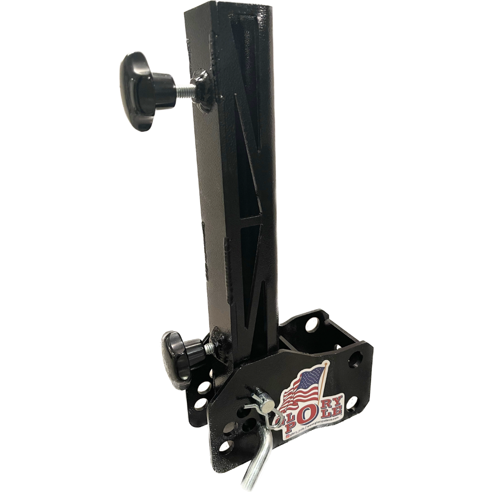 GloryPoleCo Bulletproof Hitch Mount