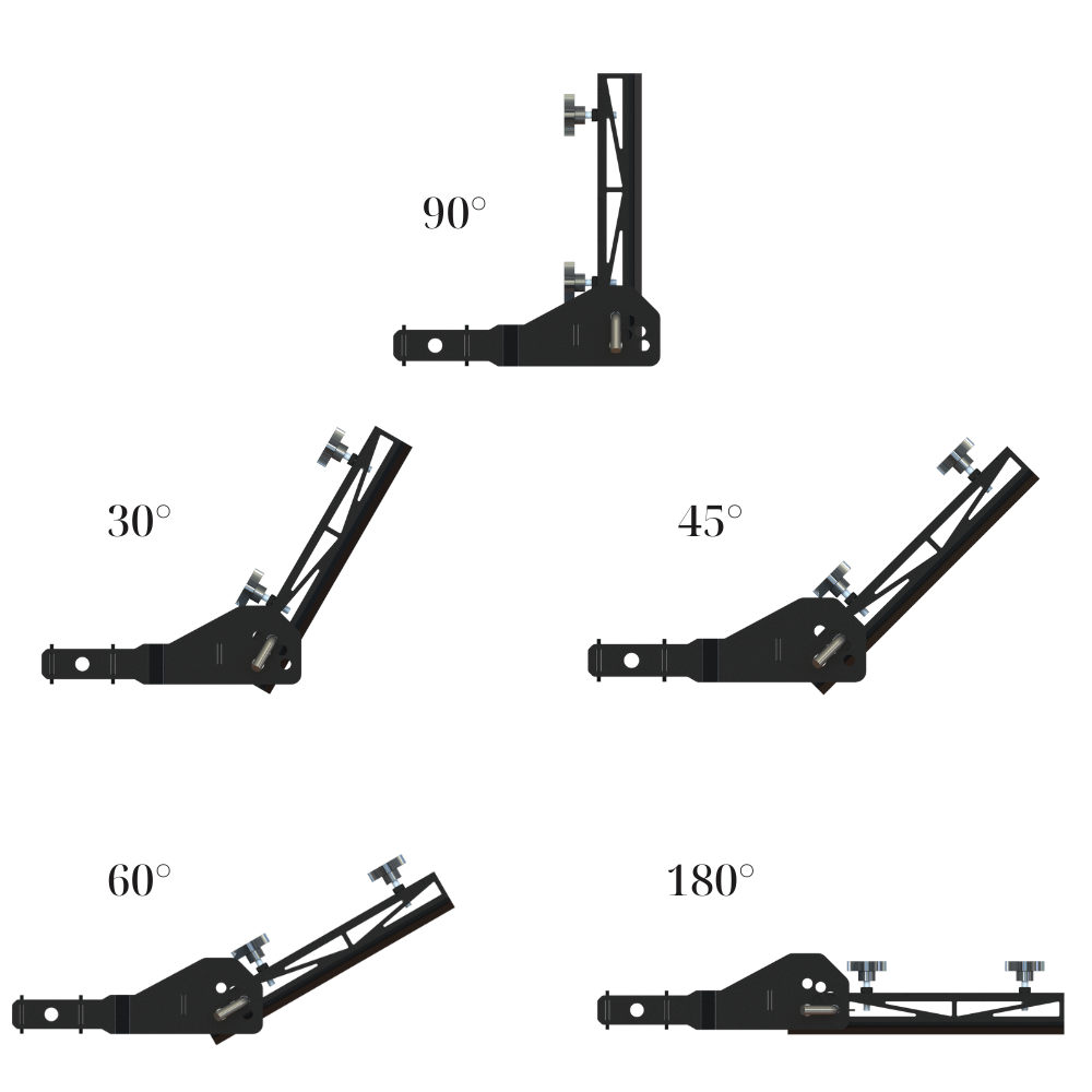 GloryPoleCo Rear Long Receiver Mount