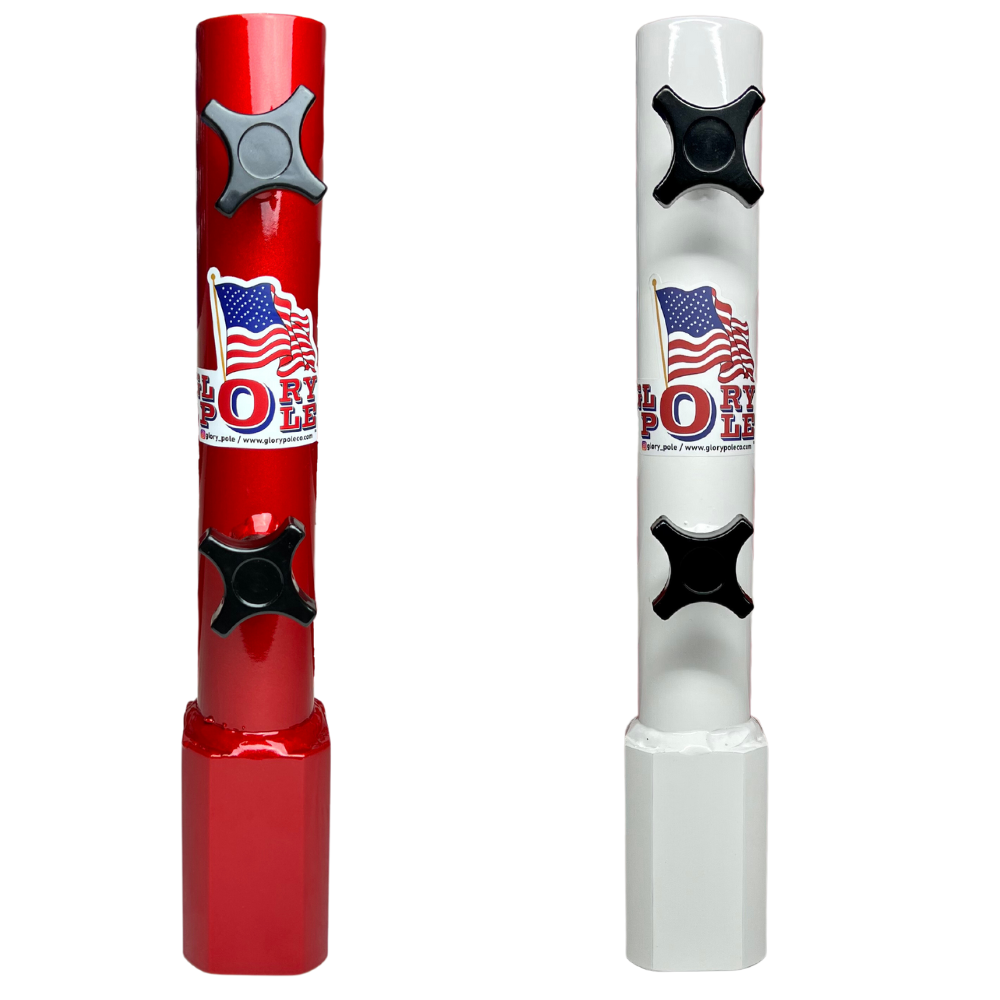 Gooseneck shop flag pole